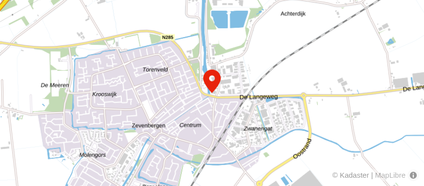 Locatie van Blokweg Verzekeringen en Financieringen
