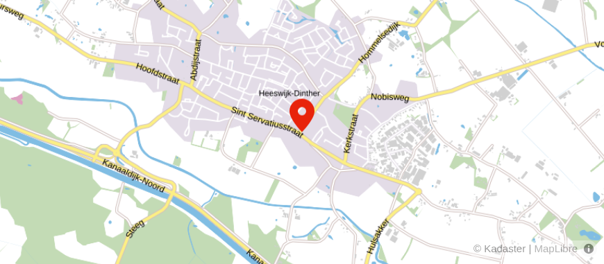 Locatie van MaBo administratie & advies