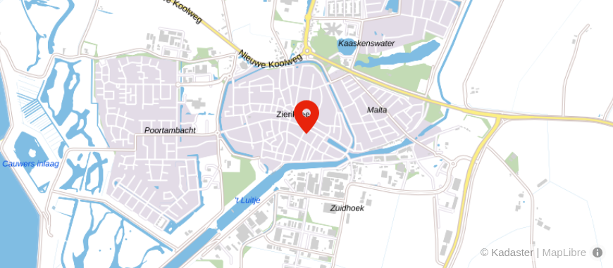 Locatie van Notarissen Andriessen & Zonnevylle