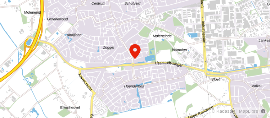 Locatie van Quintes Uden