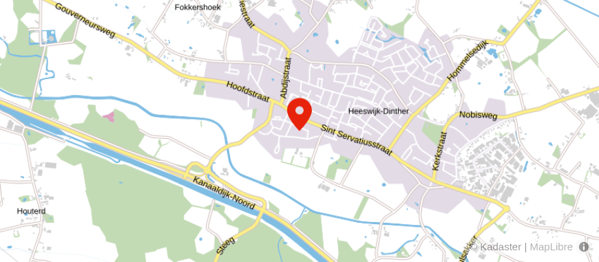 Locatie van Dielissen en Altena Notarissen B.V.