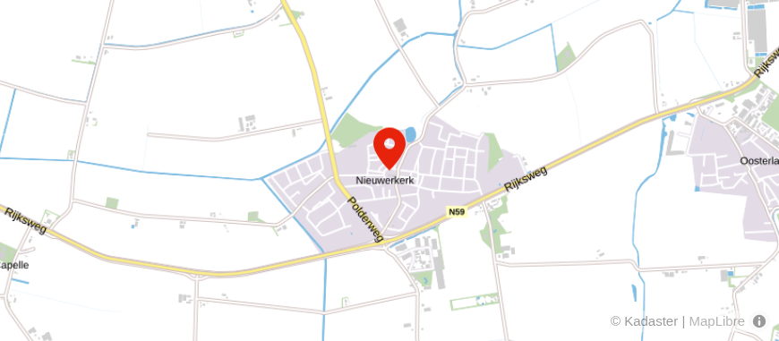 Locatie van Kater Makelaardij