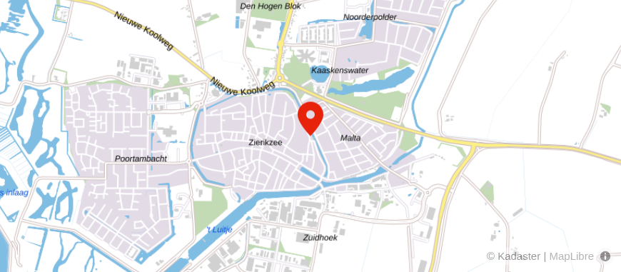 Locatie van Bij de Vaate Verzekeringen B.V.