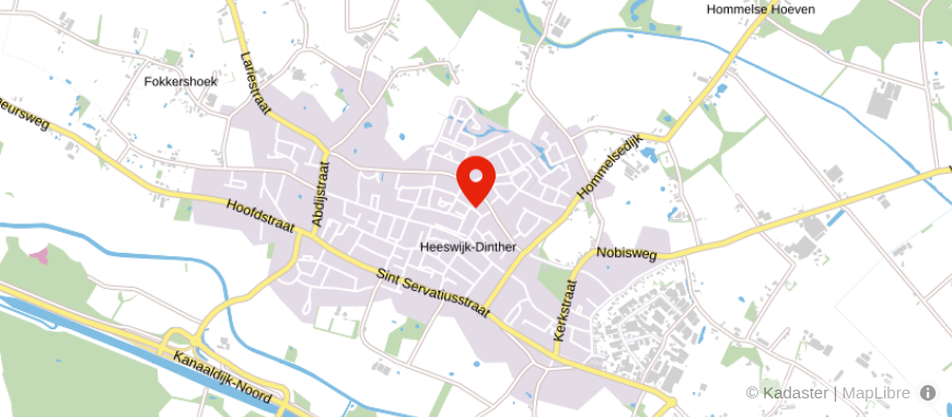 Locatie van Raaijmakers & de Mol Advies