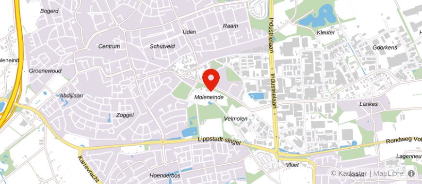 Locatie van Derks Makelaardij