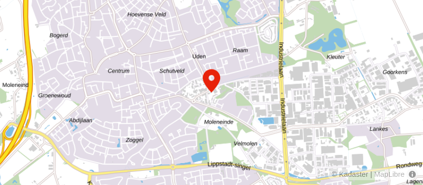 Locatie van Quro Groep B.V.