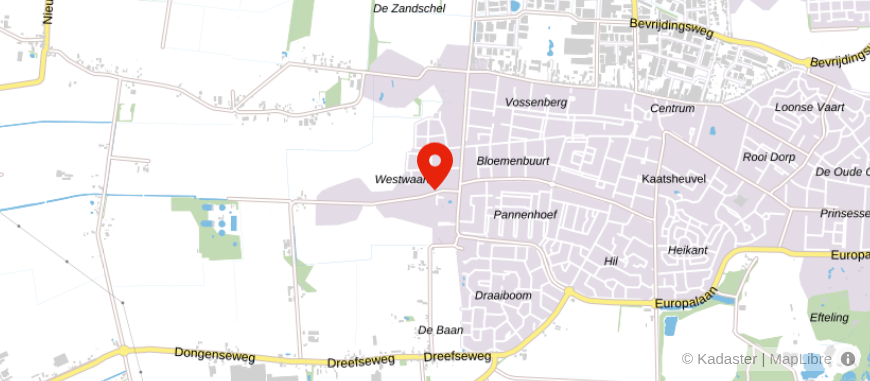 Locatie van Zwaans Assurantie & Adviesburo