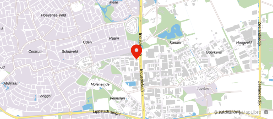 Locatie van UVEO