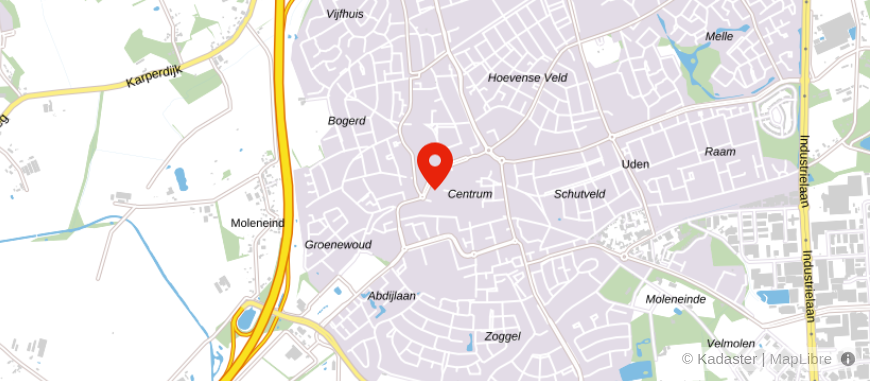Locatie van De Support Makelaar
