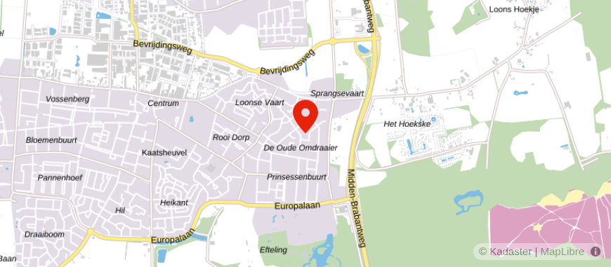 Locatie van Degofin
