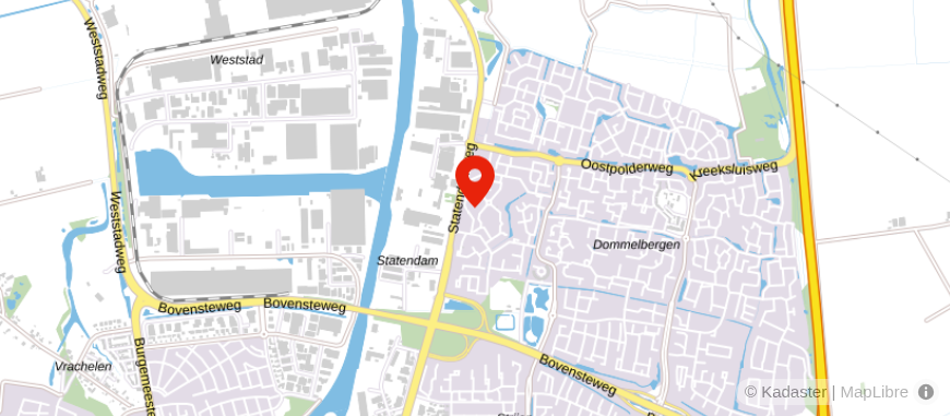 Locatie van De Scheidingsplanner Oosterhout