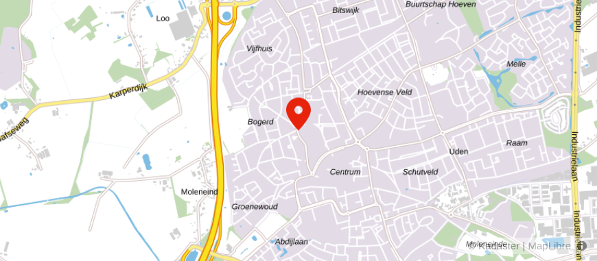 Locatie van Gerrits & van Gulick cs Notarissen