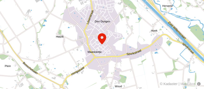 Locatie van Minkels Advies