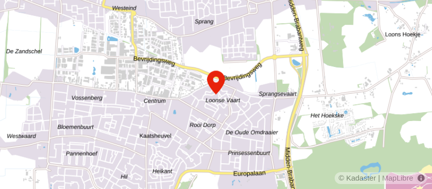 Locatie van Bruers Consultancy