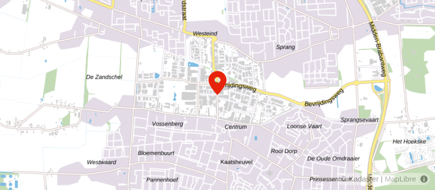 Locatie van Deckers PWS Accountants & Adviseurs