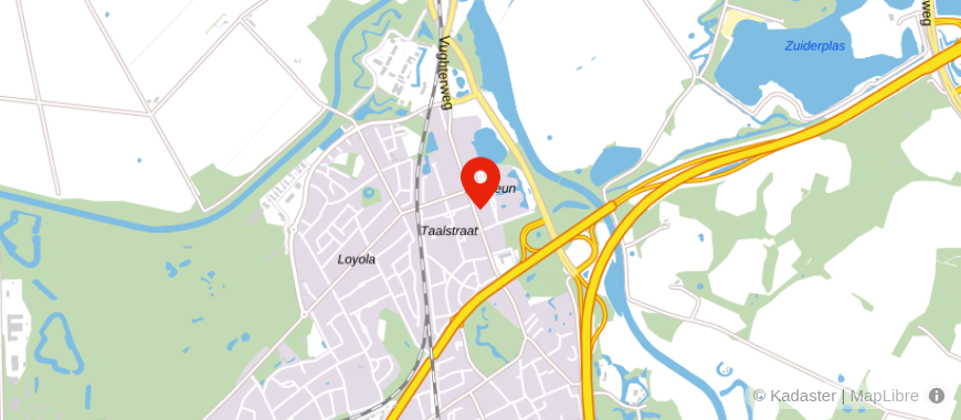 Locatie van Fiscuraat