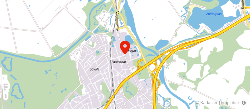 Locatie van Finac Vught