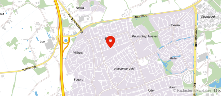 Locatie van Hobro Hypotheken & Assurantiën 