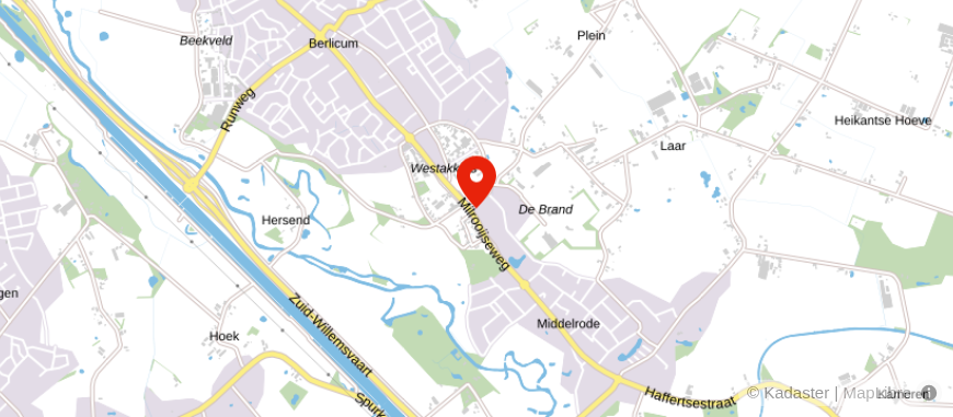 Locatie van Financieel Werk VOF