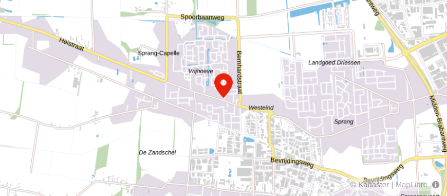 Locatie van Merkx Vugts & Vlemmix