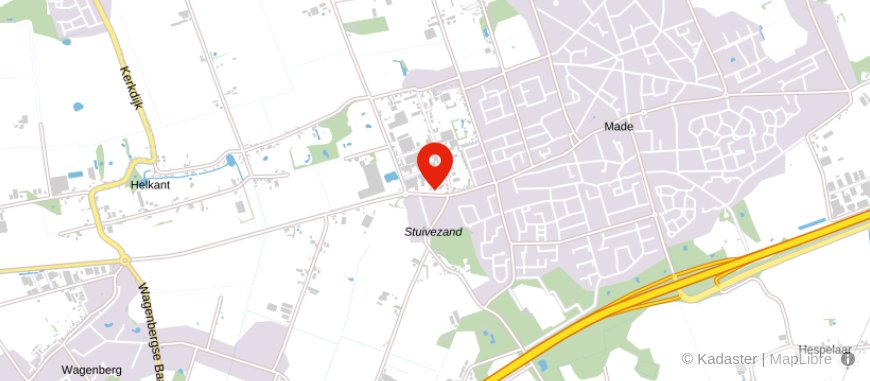 Locatie van Oomen Financiele Diensten