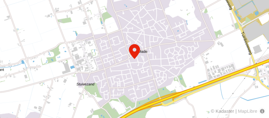 Locatie van Vermetten & De Wolf | accountants en adviseurs