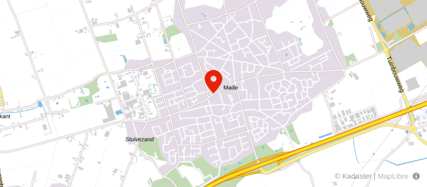 Locatie van Van den Noort fiscaliteiten