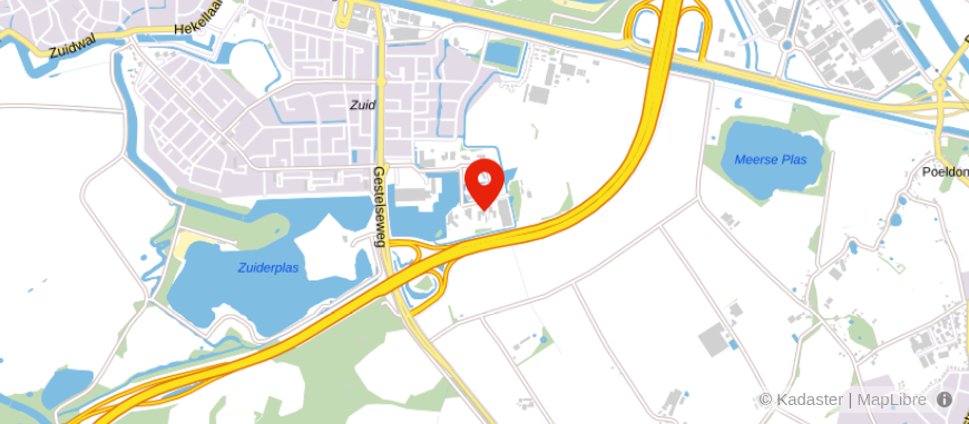 Locatie van Fidus Den Bosch