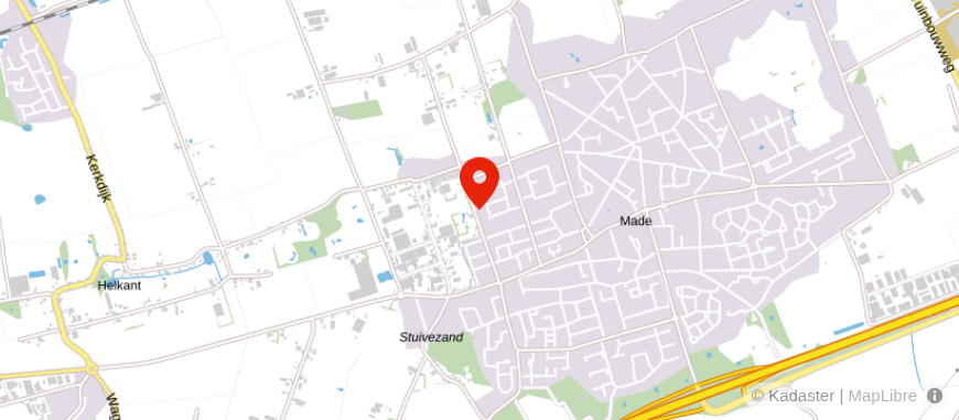 Locatie van Prudalis BV