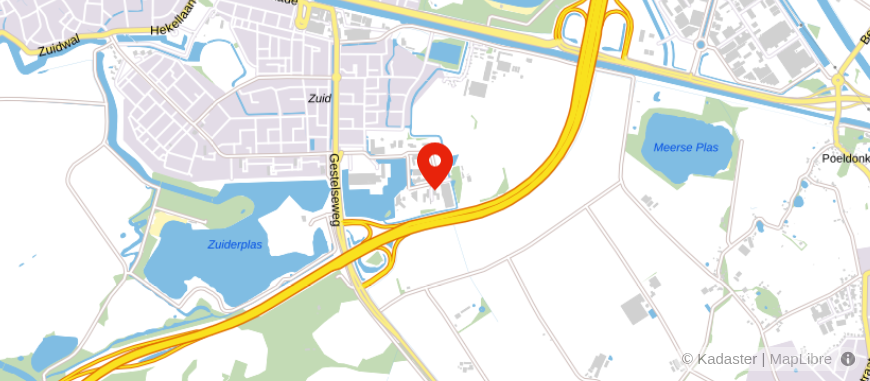 Locatie van Baker Tilly Berk Den Bosch