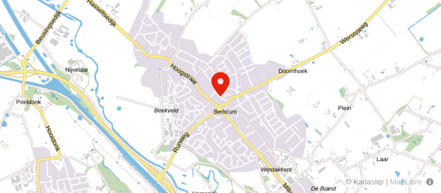 Locatie van Stams & Partners