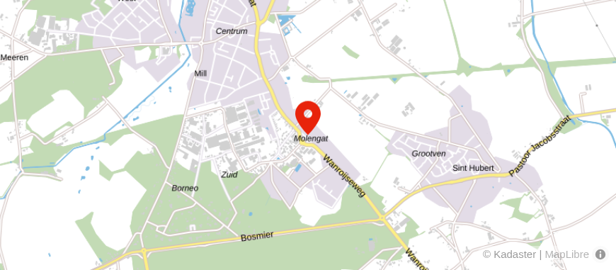 Locatie van Uitvaartonderneming van Dijk
