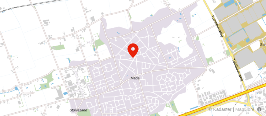 Locatie van Assurantiekantoor 'Die Meede'