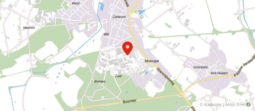 Locatie van De Boekhouder Mill