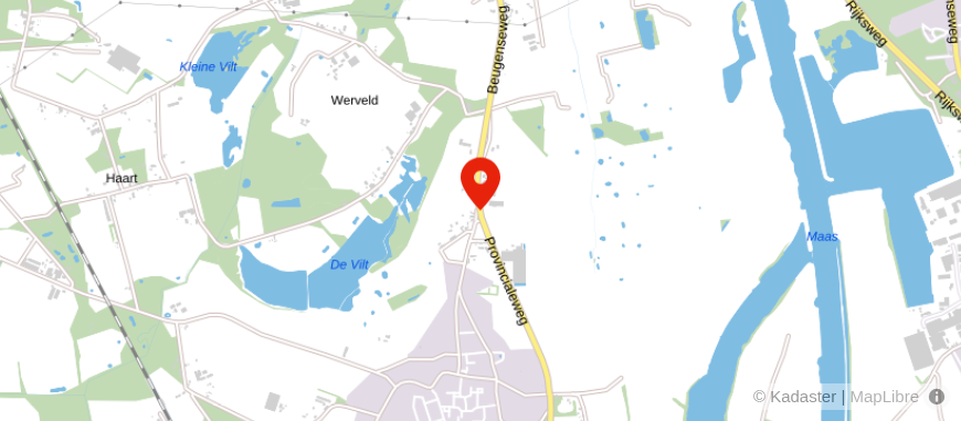 Locatie van Bindels Administraties