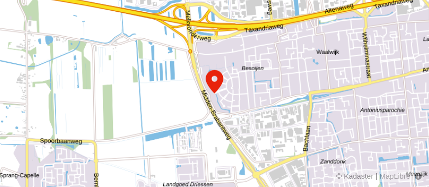Locatie van Bullens Accountants