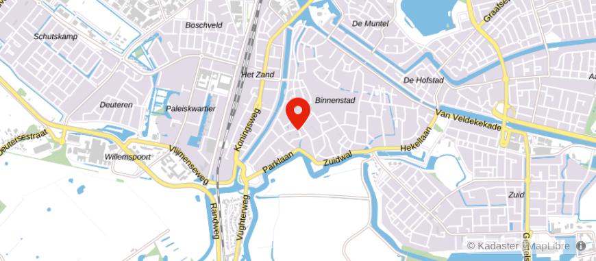 Locatie van ASN Bank 's-Hertogenbosch