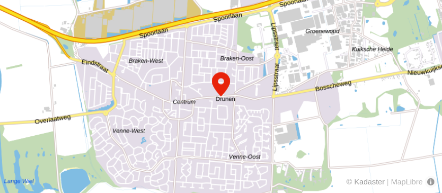 Locatie van Van Campen Financieel Advies