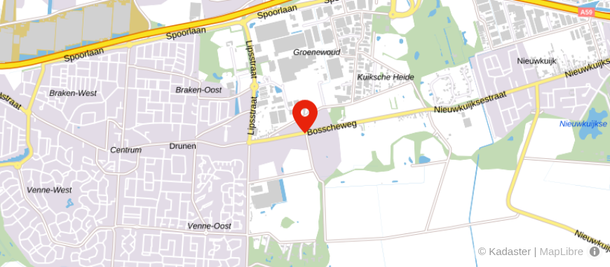 Locatie van J.A.W. Brok