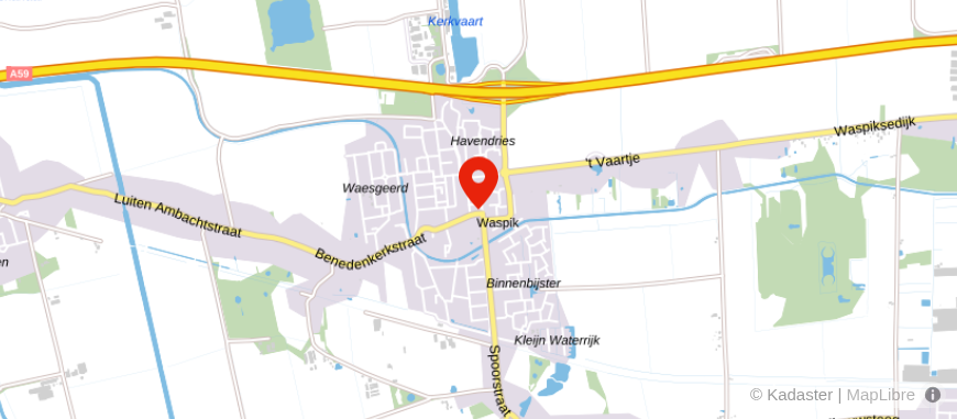 Locatie van Rob van der Plas Fin. Advies