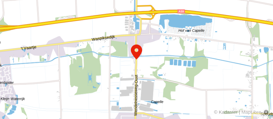 Locatie van Iezie Finance