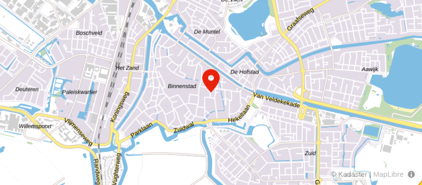 Locatie van De Jager Assurantiën