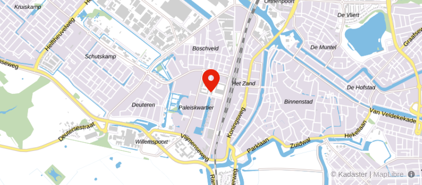Locatie van Banning Advocaten