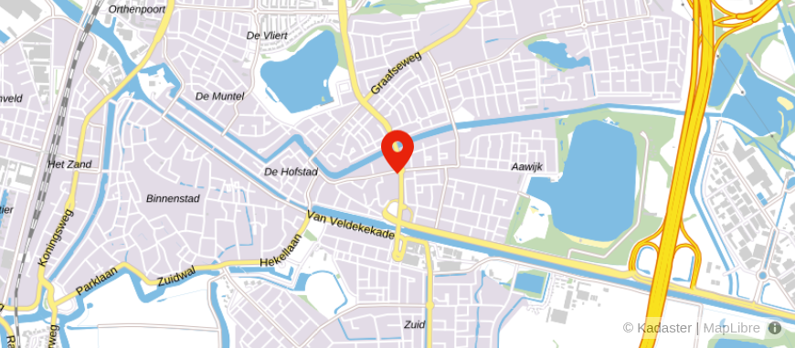 Locatie van Hypotheekcentrum 's-Hertogenbosch
