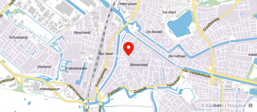 Locatie van Van Lanschot 's Hertogenbosch