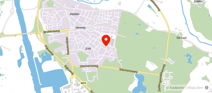 Locatie van Yarden & Goemans Uitvaartverzorging