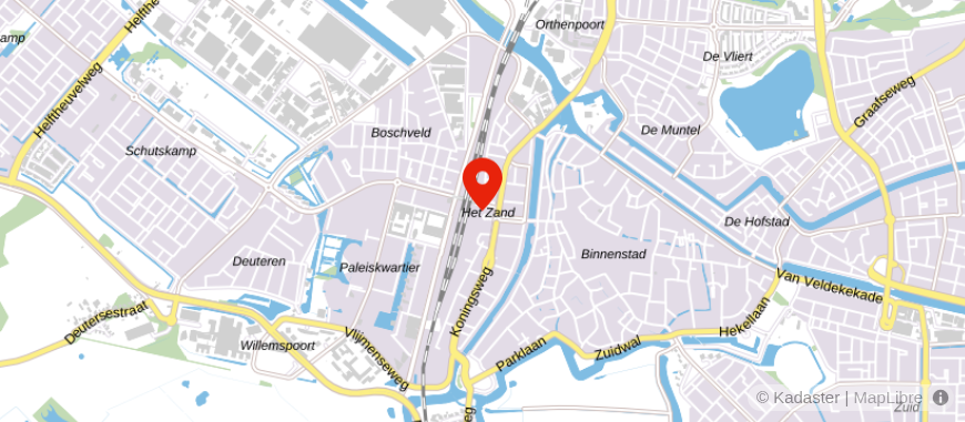 Locatie van Woonze