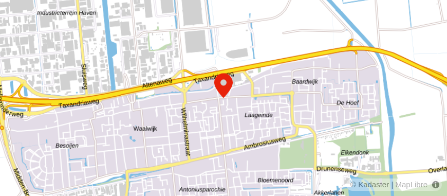 Locatie van Staete Hypotheken