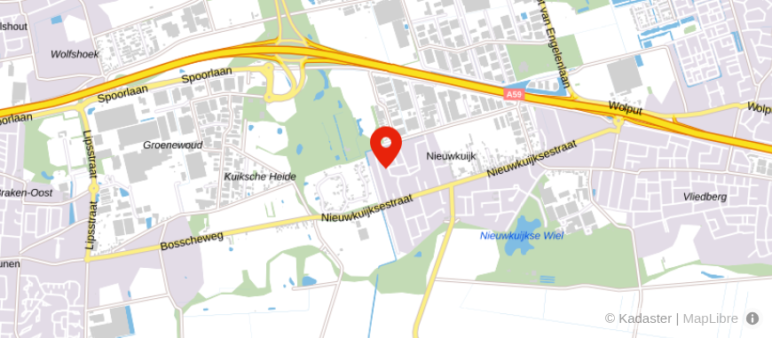Locatie van Thuis in Wonen Financieel Advies & Verzekeringen
