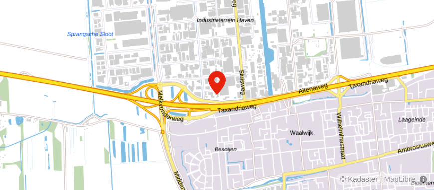 Locatie van PlusAdvies Finance